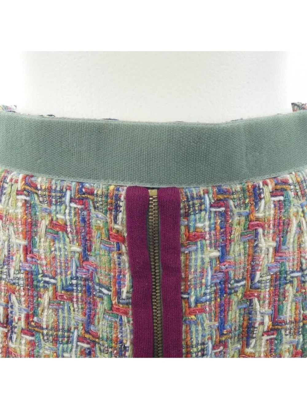 Chanel Skirt Green